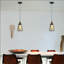 Sudley 1 - Light Black Geometric Pendant
