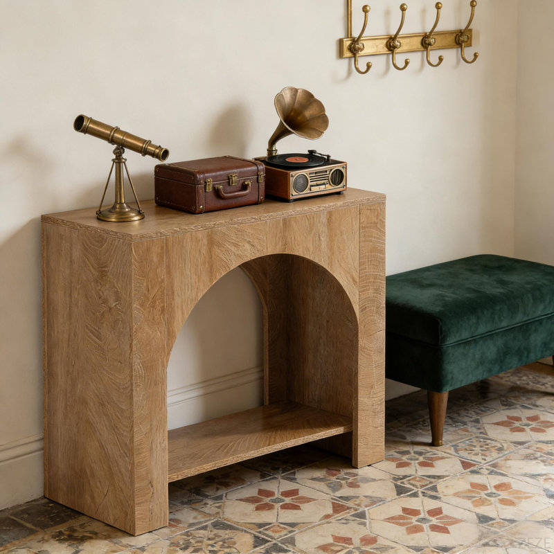 Table de chevet 2 niveaux, table de bout classique, table d'appoint carrée