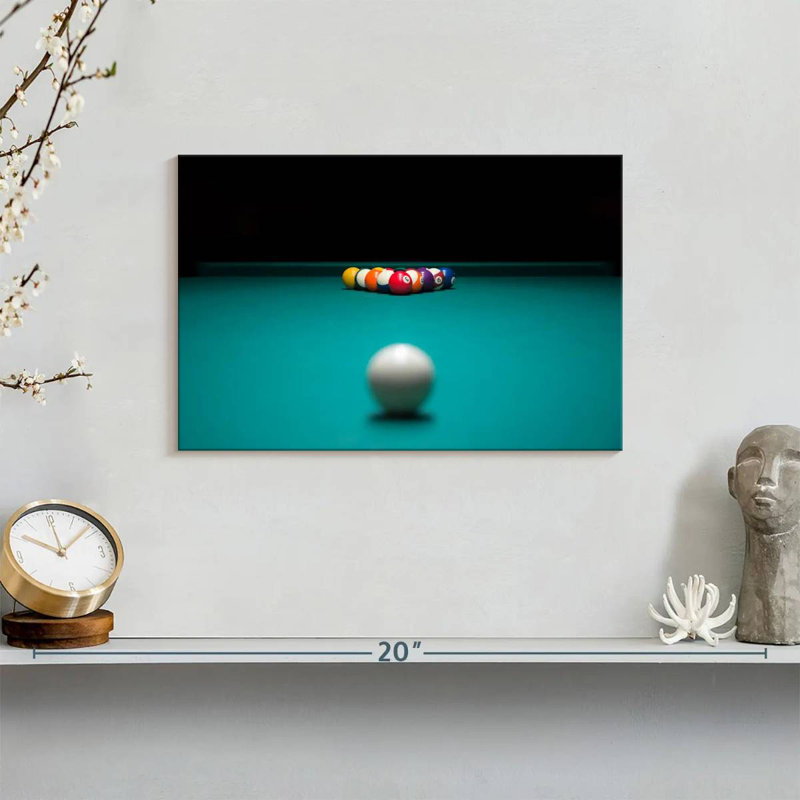 Senne Pool Table, 8" H x 12" W