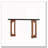 59'' Console Table Long Wood Sofa Table Behind Couch Table