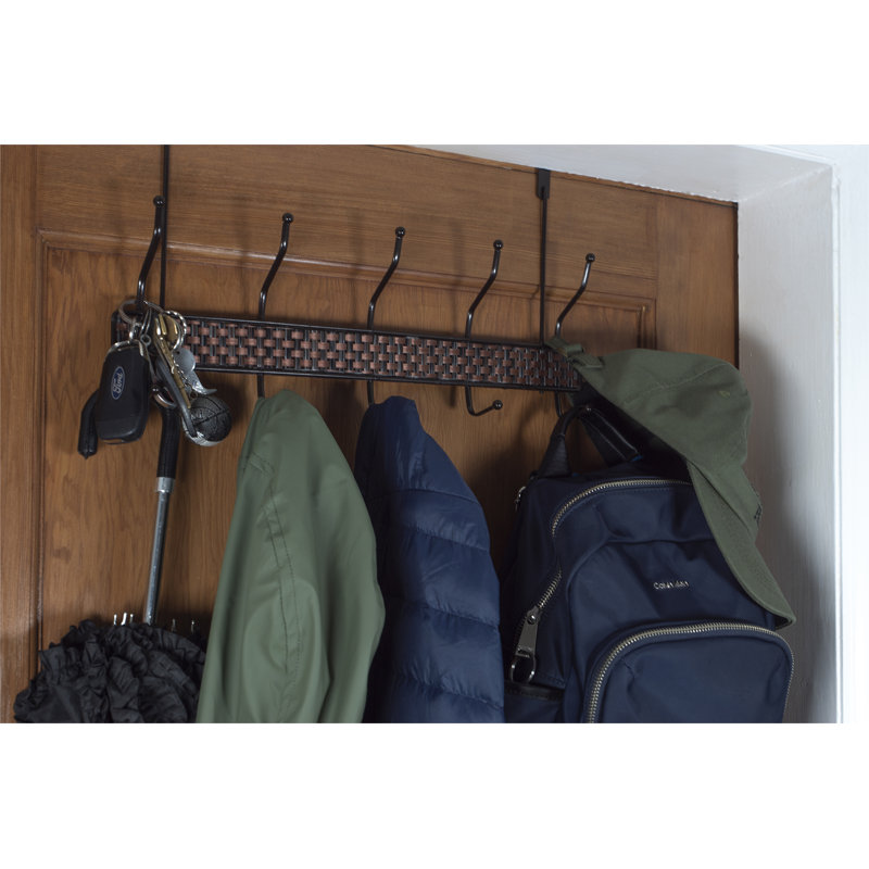 Bellfield Over the door  Metal Standard Hanger 5 Hooks
