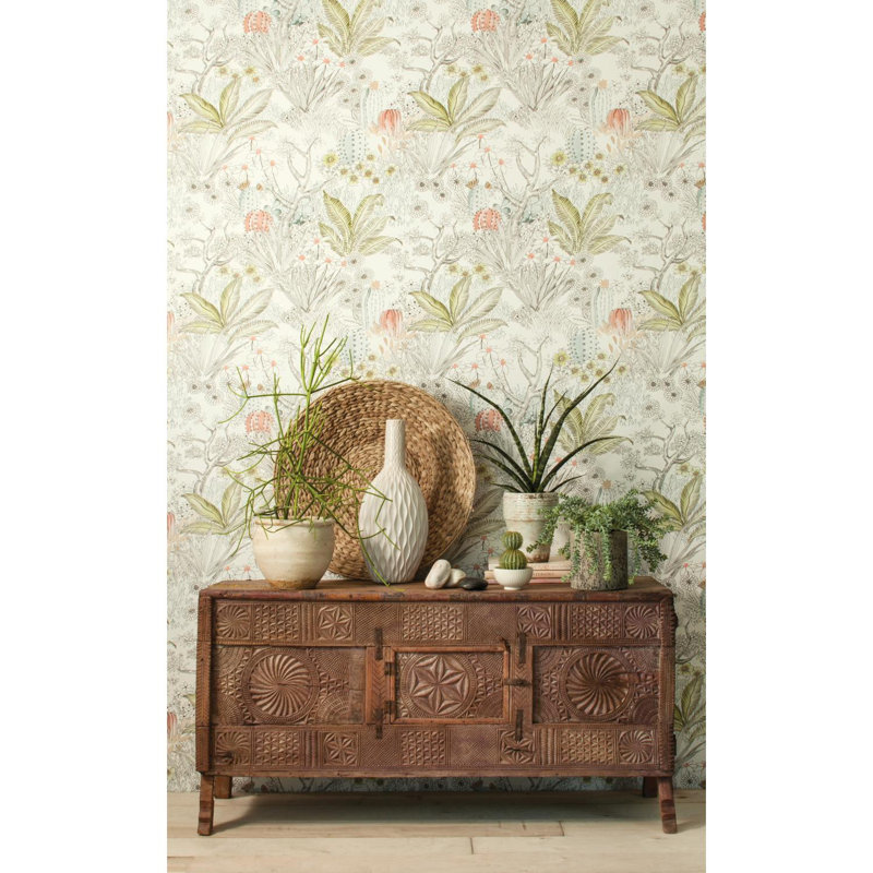 Rouleau de papier peint L 27 pi x l 27 po, Gris