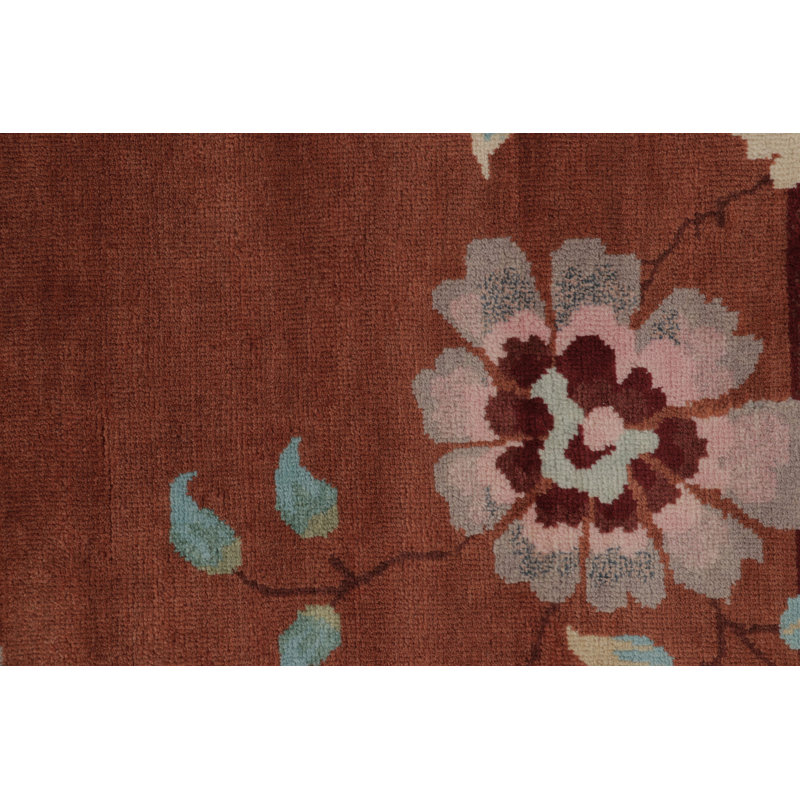 Art Deco Handmade Wool Area Rug