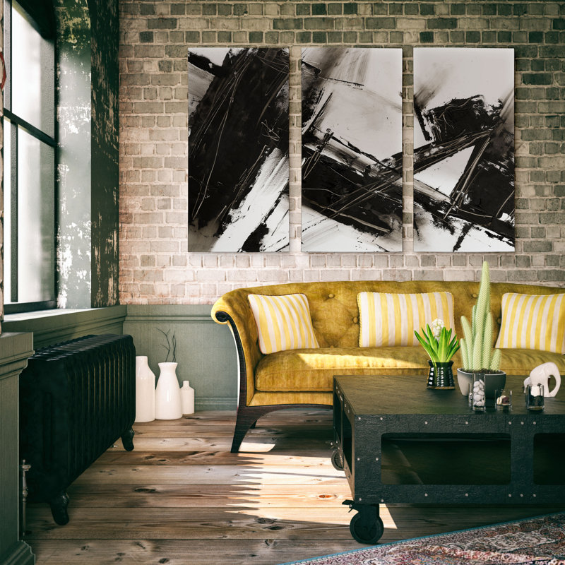 3 - Pieces, 40" H x 60" W x 1.5" D