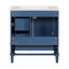 Meuble-lavabo simple 30 po avec comptoir en céramique-573887010