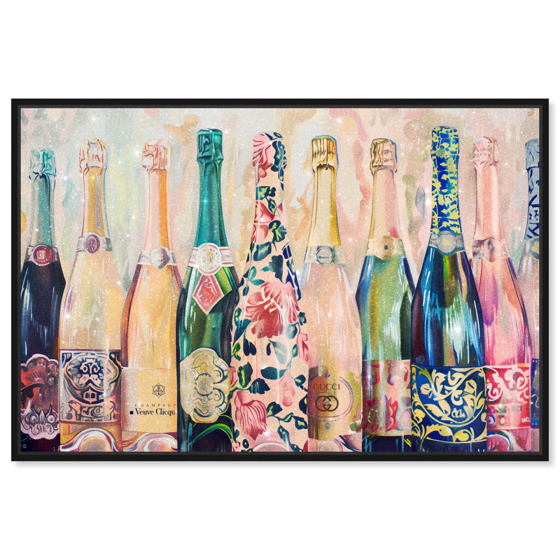 Art Remedy, toile d'art Barcart, H 11 po x l 16 po, Cadre flottant noir