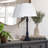 Deylani 2 Light Table Lamp With Oil Rubbed Bronze Finish And White Shade