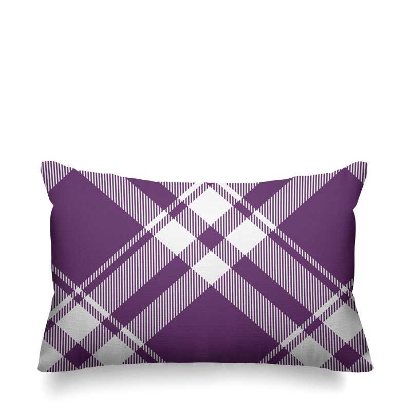 Coussin intérieur / extérieur Brooke, Mauve