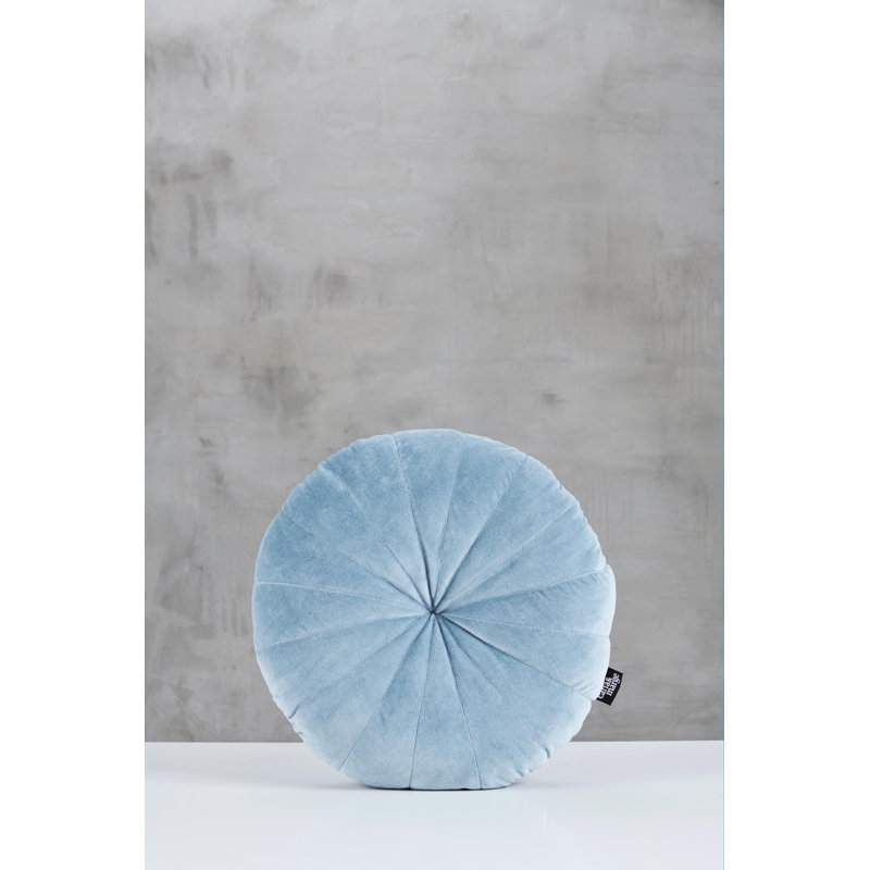 Circular Cushion, Light Blue