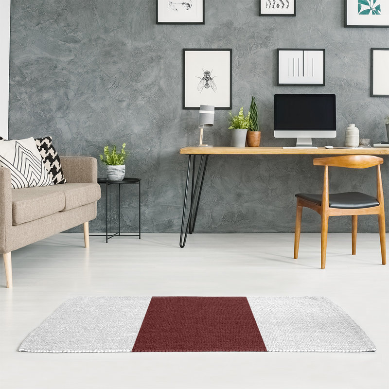 Chenille Indoor Rug, Rectangle 5' x 7'