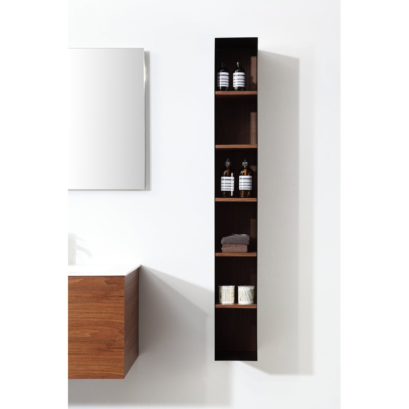 Figure 7" Wall-Mounted Bathroom Side Cabinet