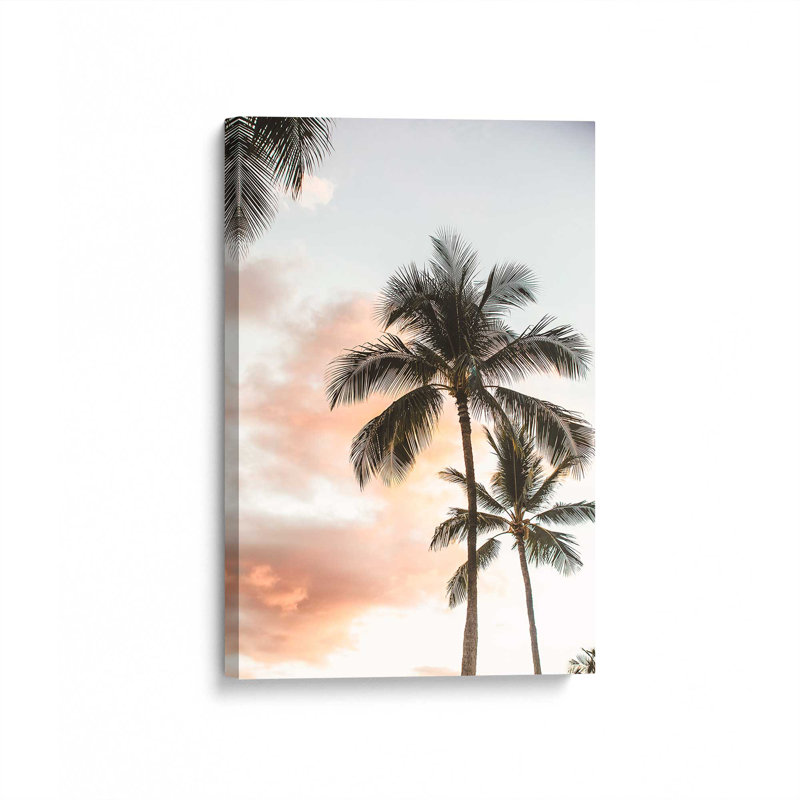 Impression sur toile Tropical Twilight, H 18 po x l 12 po x P 1,25 po, Toile tendue