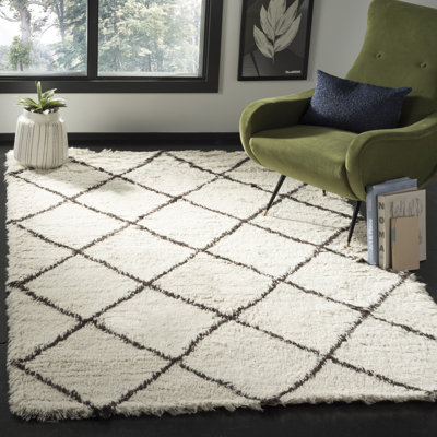 Erica Hand Tufted Wool Geometric Rug