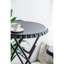 Table d'appoint avec deux sièges 57,5 x 23,6 x 39,8 po