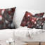 Coussin lombaire à texture en acier à cellules de cristal Abstract-30735177