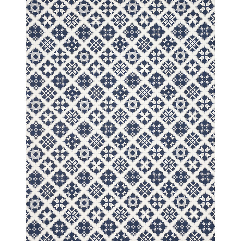 Tristan Cotton Blend Fabric, Indigo