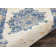 Burnie Oriental Blue/Ivory Area Rug