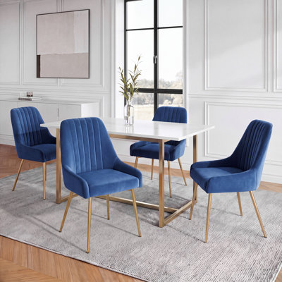 Maulsby Tufted Velvet Dining Chair