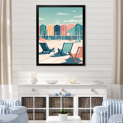 Beachside Rest V sur toile