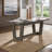 Cipolla 72" Wood Finish Rectangular Dining Table-605470669