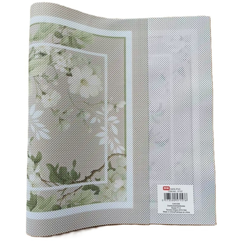 (30x45cm) Napperon floral en PVC