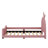 Upholstered Daybed With Rabbit Ear Shaped Headboard-2085556614