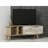 Modern TV Stand with 100% Melamine Coated Particle Board, Sapphire Oak & Marble Finish, 47.2 x 11.8 x 17.7 inches | PVC Legs (5.9 in Height) | Stylish & Functional Design for Living Room & Entertainment Spaces