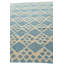 Tapis bleu clair 8 x 10 Petrella