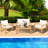 Antonion 4 - Person Patio Conversation Set with Cushions-47594227
