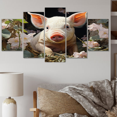Eddie - Animals Wall Decor - 5 Panels