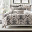 Country Lane Toile Ebony Cotton Coverlet Set  8 Piece-1625006710