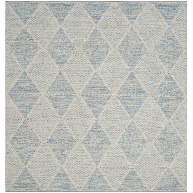 Bester Hand Woven Cotton Geometric Rug