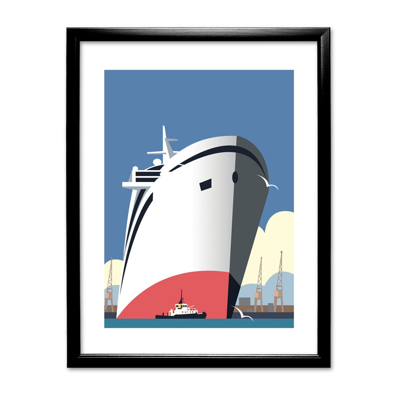 Dave Thompson - Single Picture Frame Print, Black