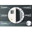Huldar Glass Flat Wall Mirror