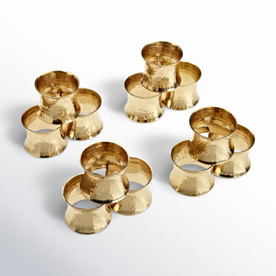 Hammered Napkin Ring