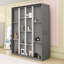 Murphy Bed with Storage Racks-2093150859
