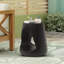 Table d'appoint creuse avec texture semblable au bois MGO-147033542