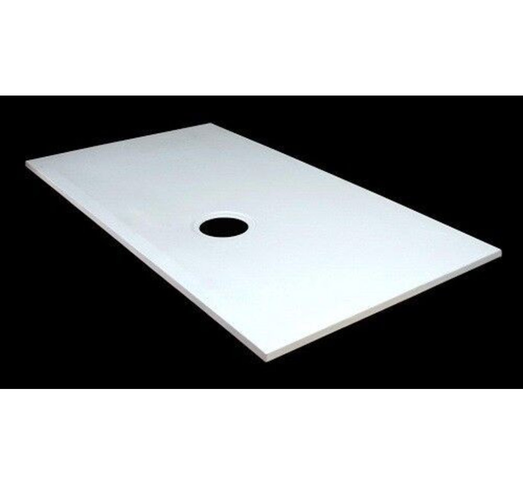 Wet Room Stone Shower Tray Former Inc Vinyl Waste