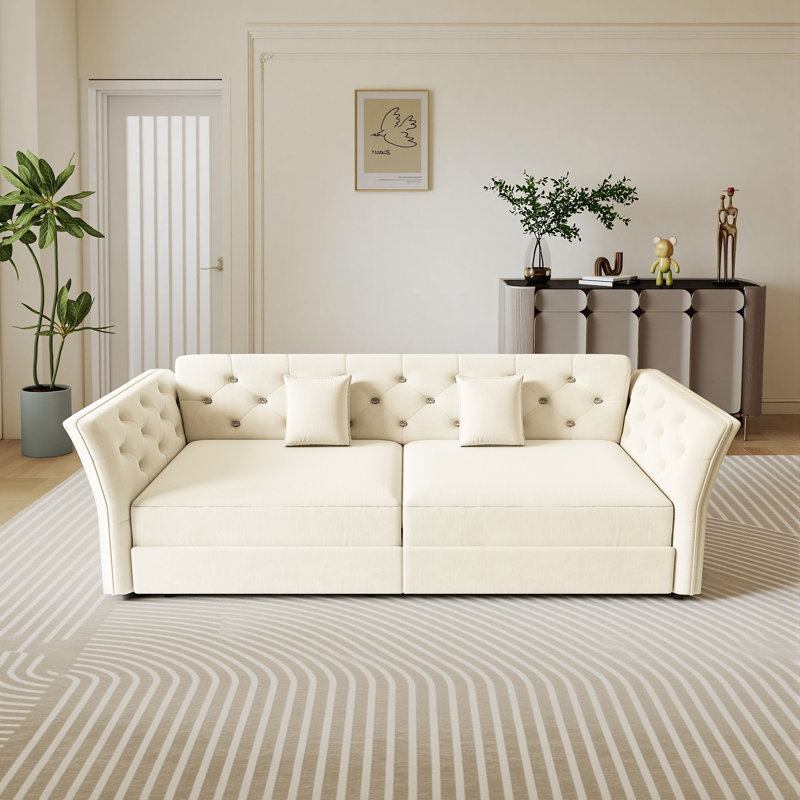 Canapé-lit convertible Modern, Beige