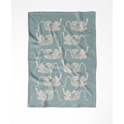 Hey Tiger Ultra Plush Velveteen Fleece Blanket