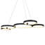 Luminaire suspendu géométrique 5 lumières Capella-560467313