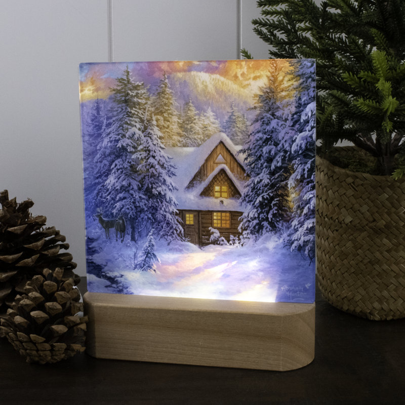 Veilleuse à DEL Winter Retreat