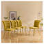 Ensemble de 2 fauteuils d'appoint en velours capitonné avec pieds en métal doré pour salle à manger, coiffeuse ou salon