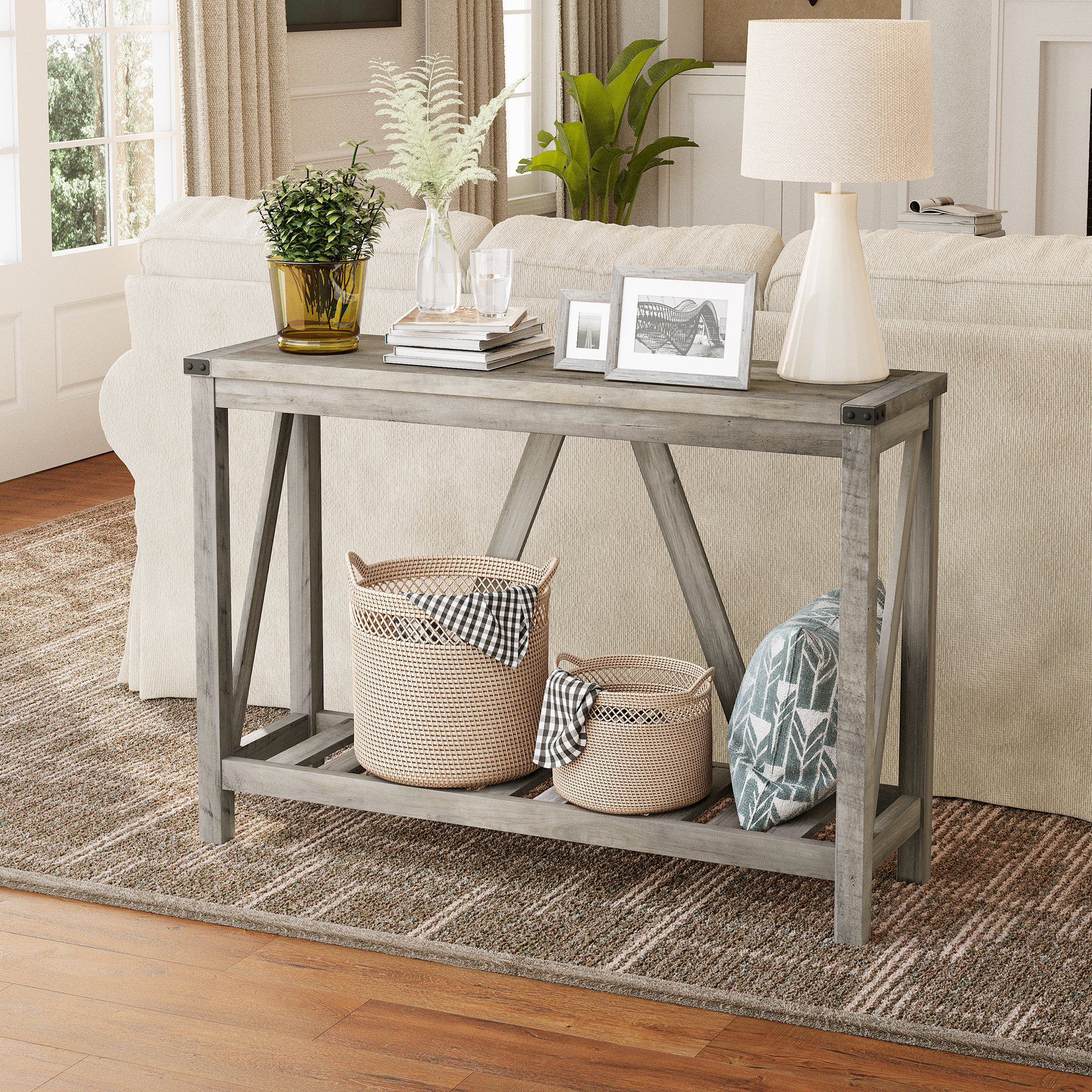 Gracie Oaks Natira Console Table & Reviews | Wayfair