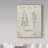 Manilo 'Robot 1' Drawing Print on Wrapped Canvas-25331259