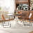 47.2"W Retro Country Style Round Dining Table-501745826