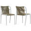 Belden Woven Rope Fabric Dining Chair with Plastic Frame-96294664-83768577