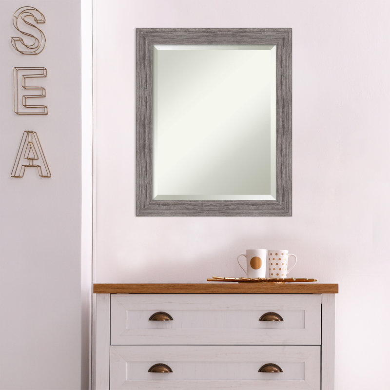 Eliakim Flat Wall Mirror, 23.38" x 19.38"