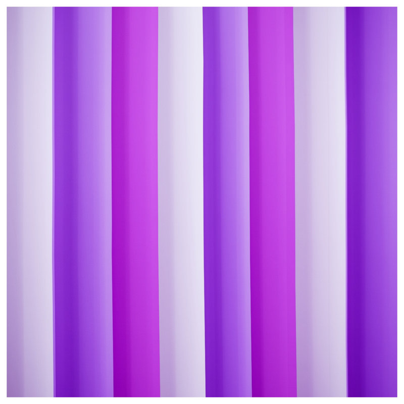Housses de couette à rayures verticales mauves, Lit simple