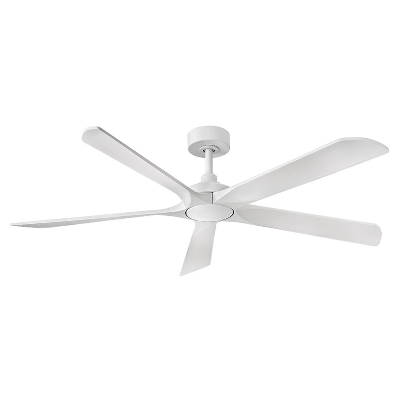 Hinkley Layton Ceiling Fan, White, Matte White